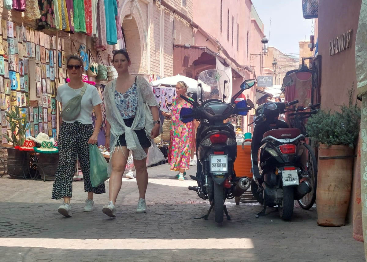 The growth concerns foreign tourists as well as Moroccan expatriates