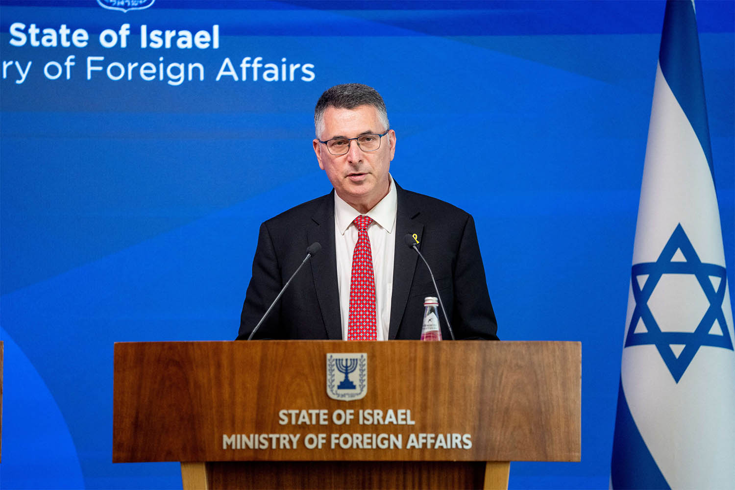 Israeli Foreign Minister Gideon Saar 