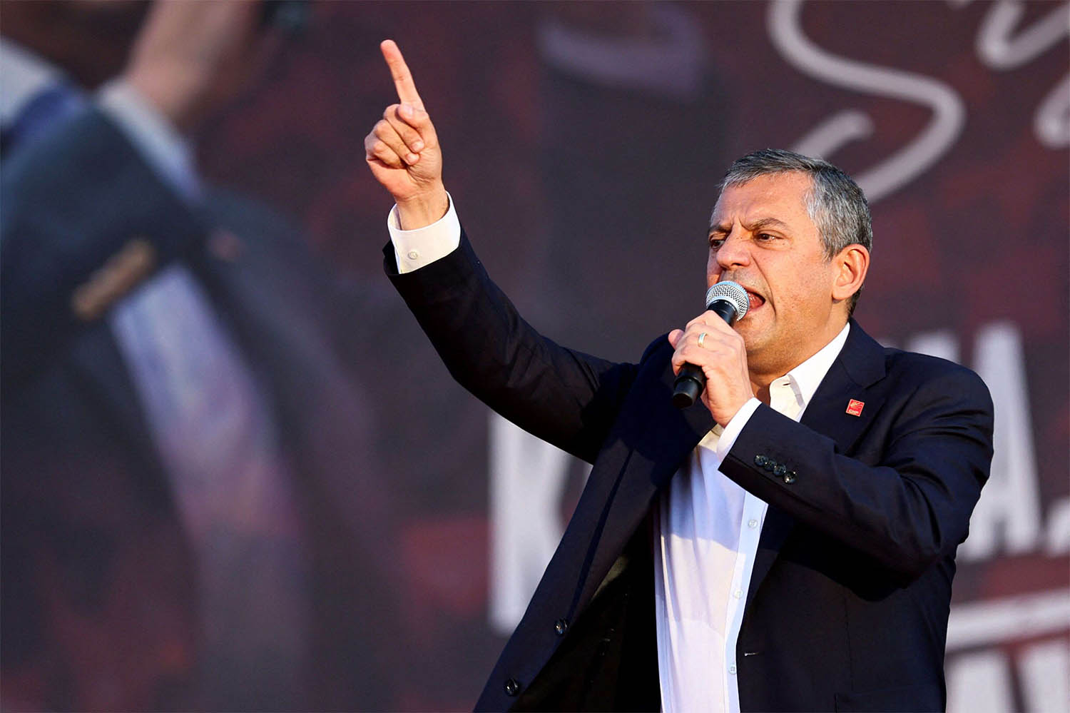 Leader of Turkey's main opposition party, Republican Peoples Party (CHP), Ozgur Ozel,