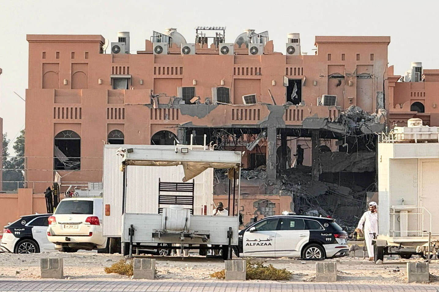 Qatar condemns the Israeli strike as a violation of international law