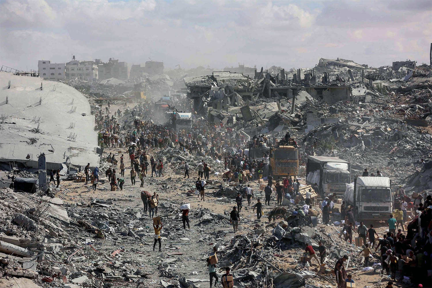Gaza in ruins