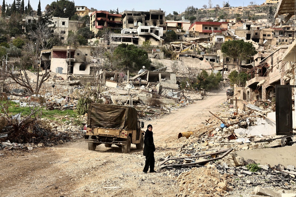 دمار هائل في جنوب لبنان بسبب الحرب الاسرائيلية