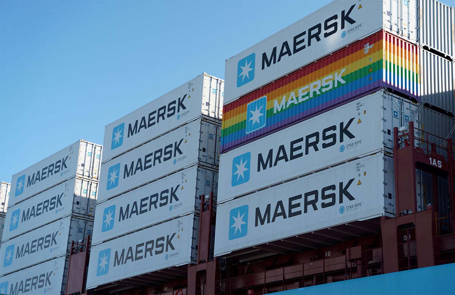 Maersk containers