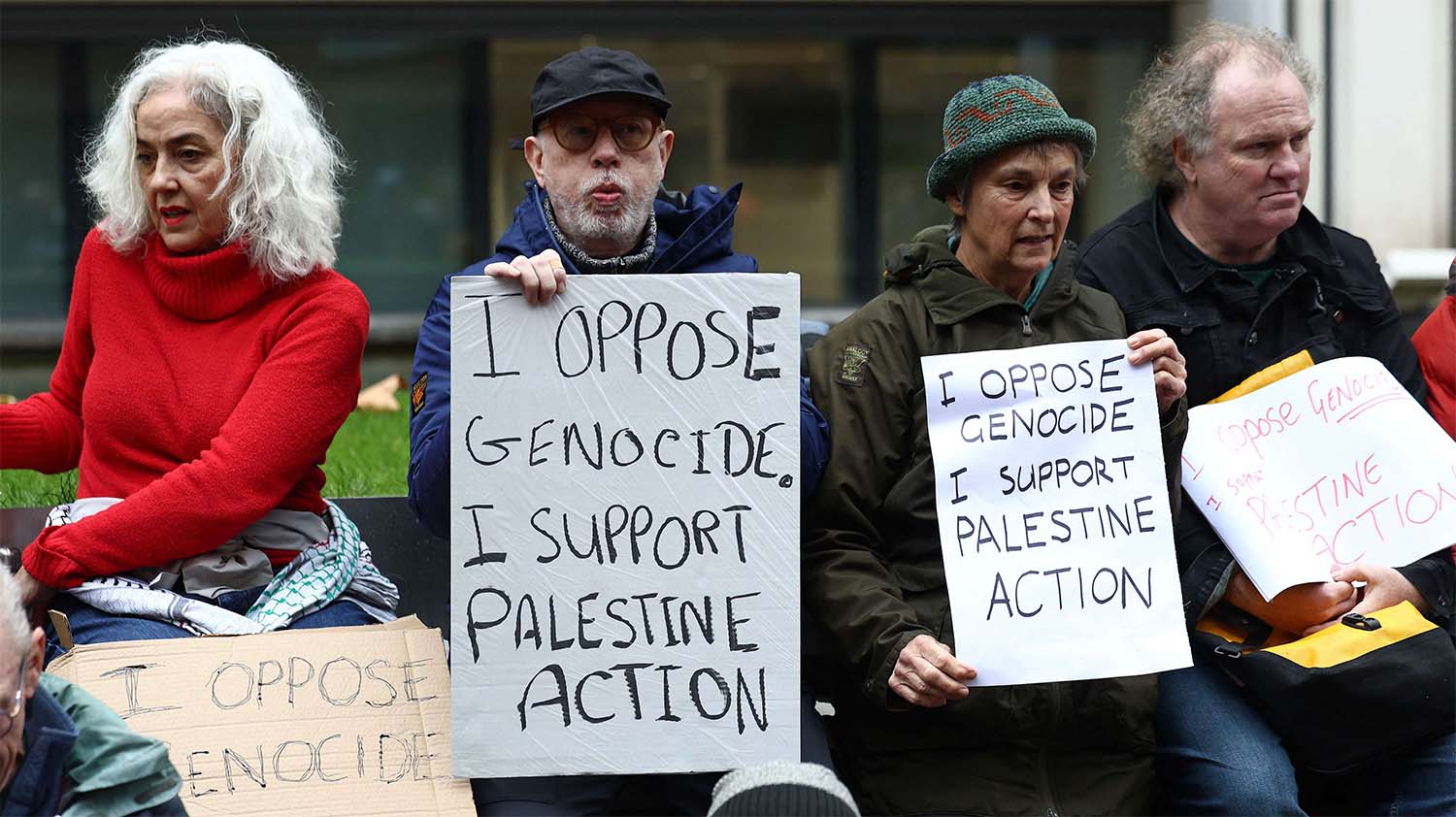 The UK says the group is responsible for 'escalating campaign' of damage