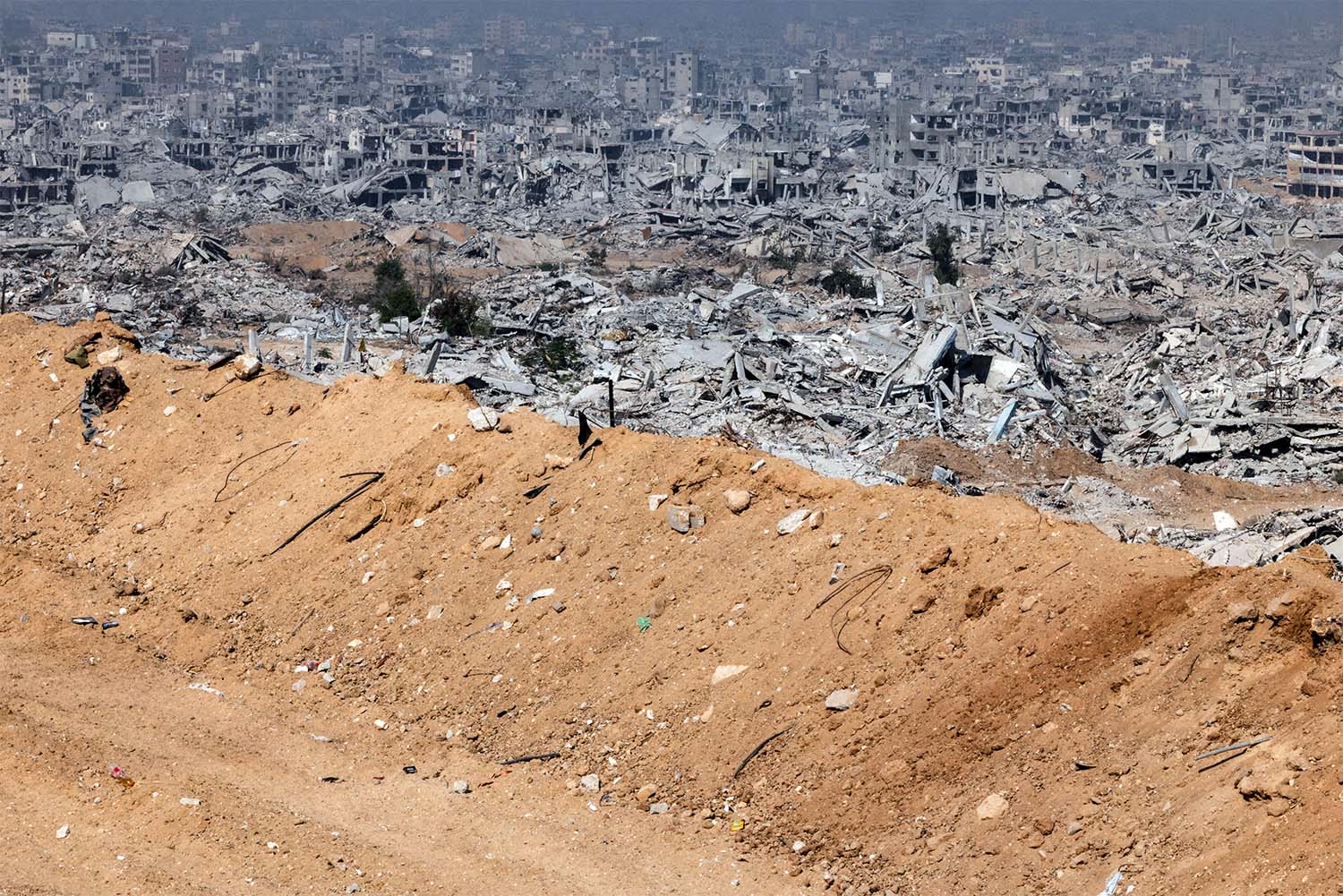 Without progress on Trump’s plan, the yellow line could be the new de facto border