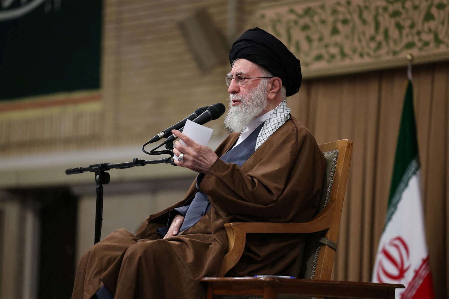 Iran's Supreme Leader Ayatollah Ali Khamenei 