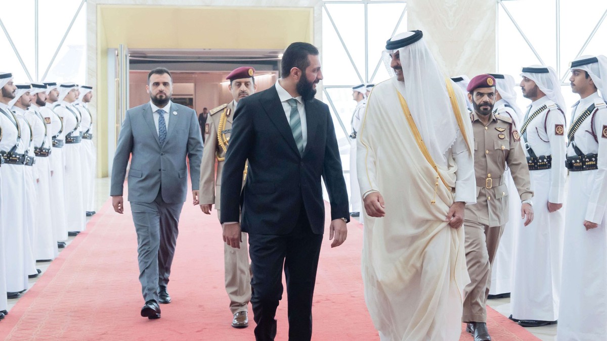 قطر كانت من أوائل الدول العربية التي دعمت سلطة الشرع