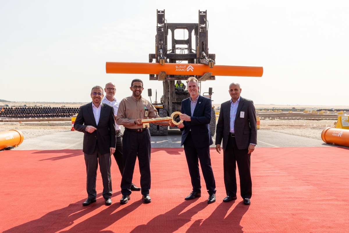 ساحة الأنابيب المركزية ترتقي بسلاسل الإمداد السعودية