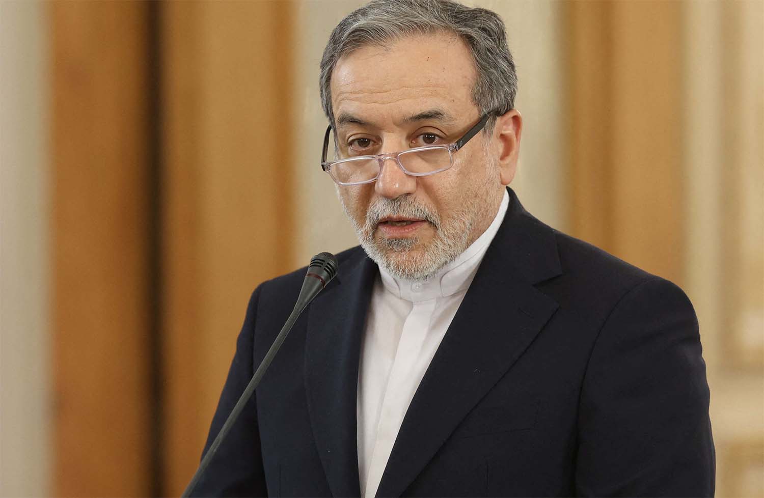 Iran's foreign minister Abbas Araghchi 