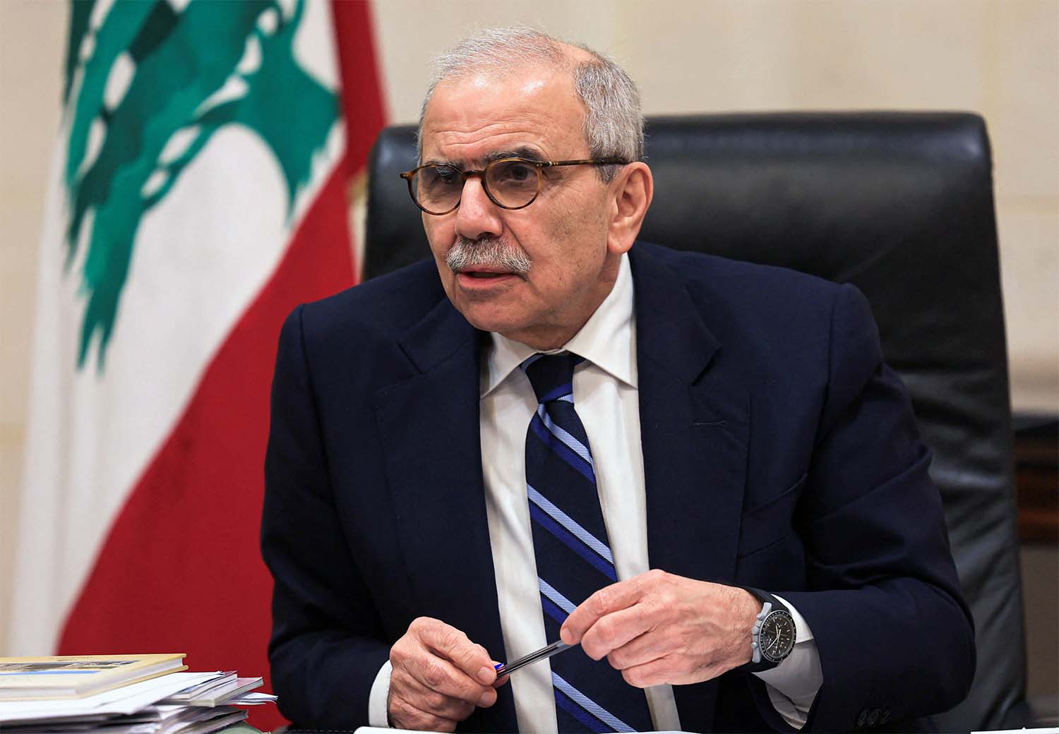 Lebanese Prime Minister Nawaf Salam 