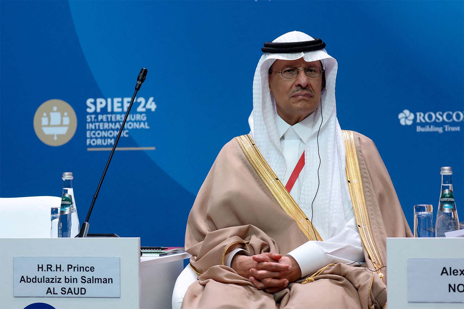 Saudi energy minister Prince Abdulaziz bin Salman