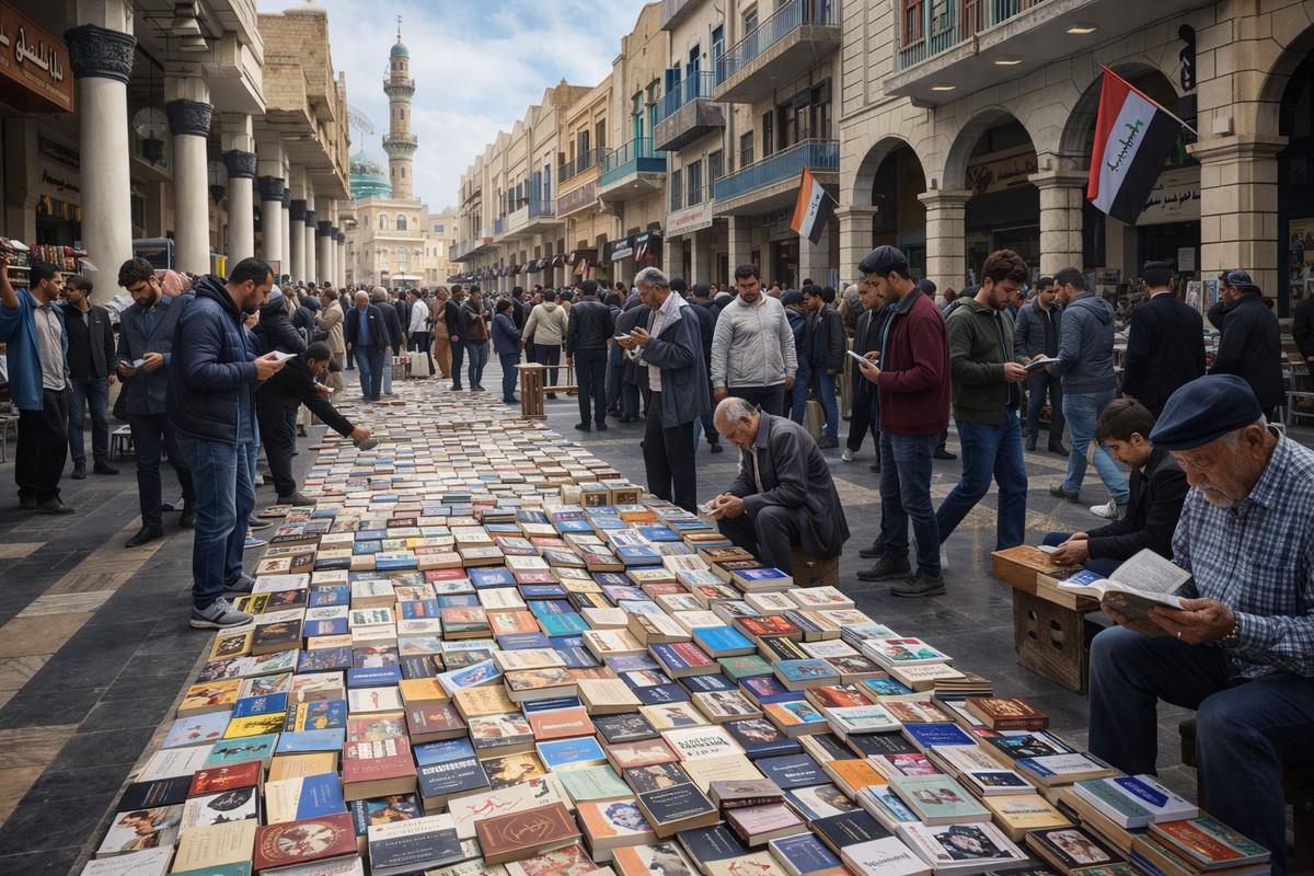 بغداد كانت تقرأ
