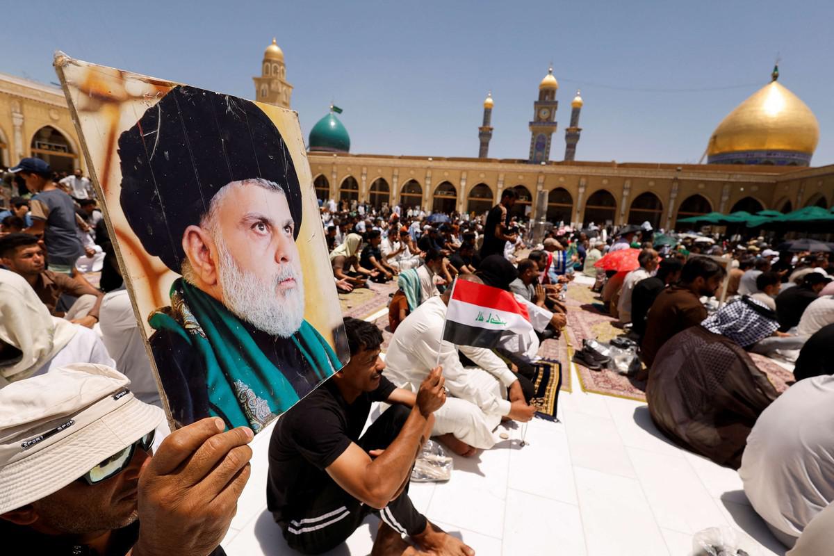 الصدر متخوف من استهداف داعش للمراقد المقدسة لدى الشيعة