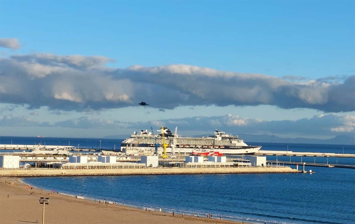 A view of Tangier City Port