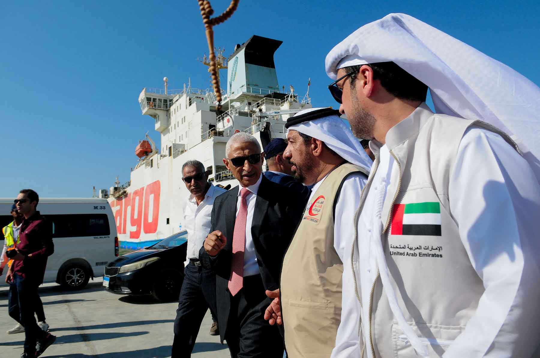 At forefront of Gaza reconstruction efforts