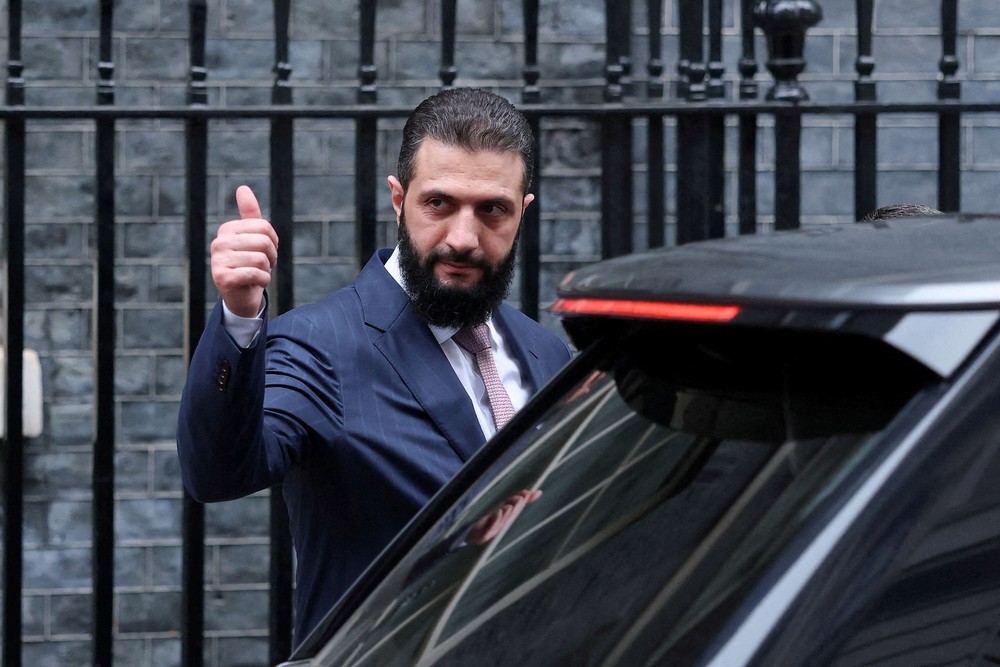 الرئيس السوري أحمد الشرع