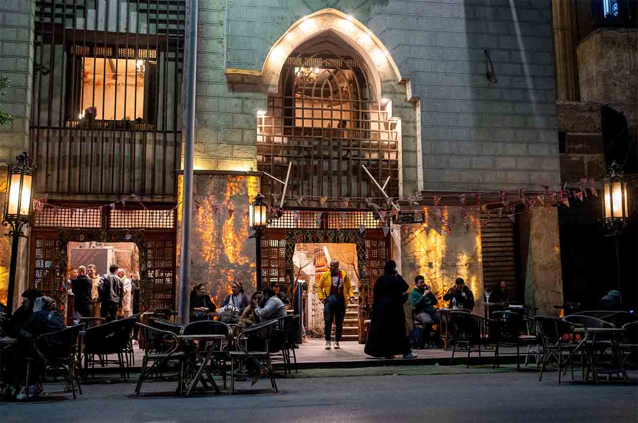 Cafe in Cairo