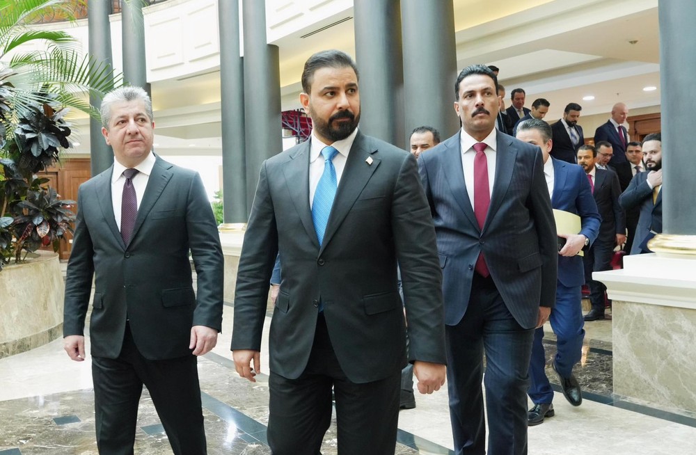 علي الزيدي ومسرور بارزاني