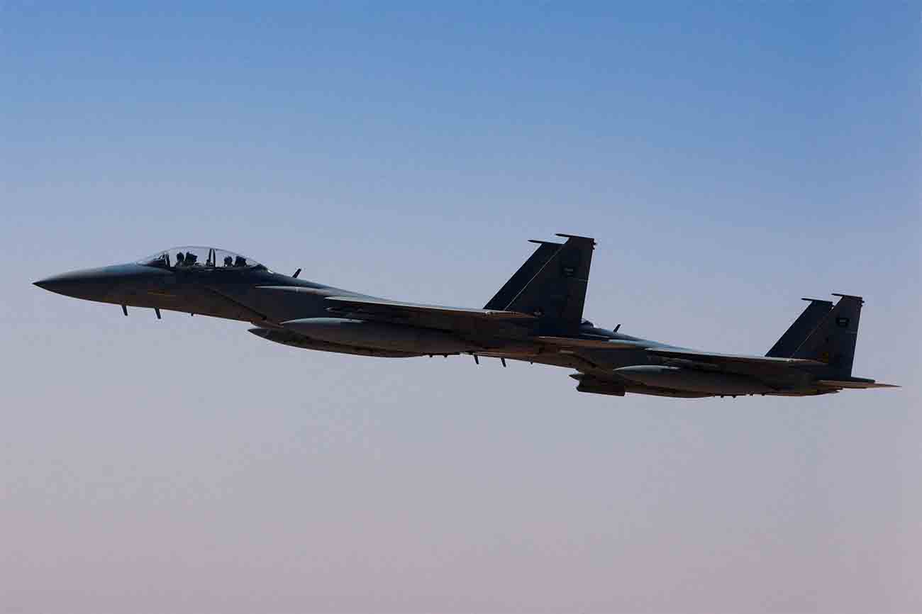 The attacks, launched by the Saudi Air Force, were assessed to have been carried out in late March