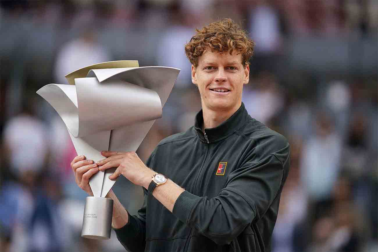Sinner has underlined his dominance on hardcourts and clay this season