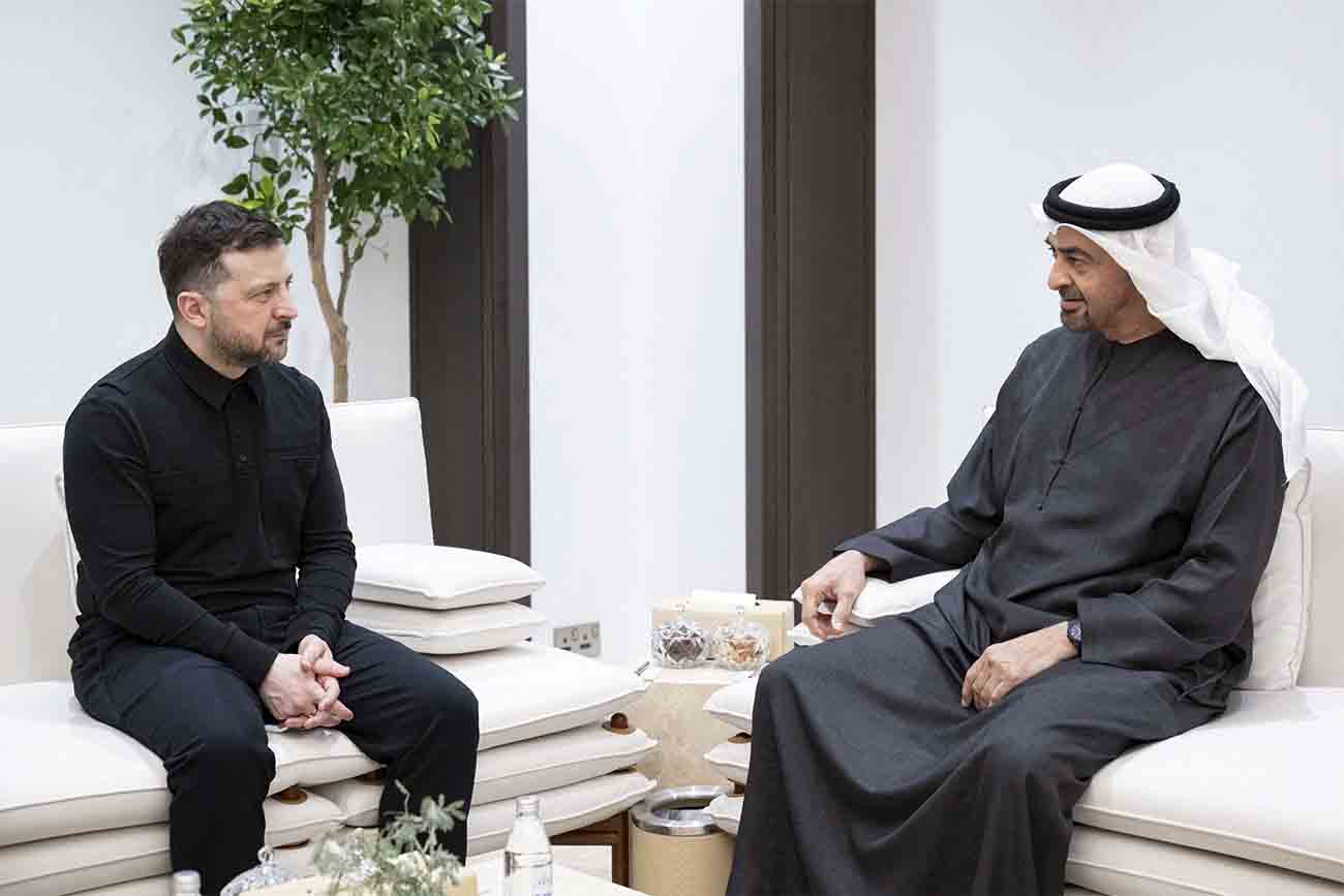 Zelenskiy says Ukraine is receiving the support it needs from the UAE, including in the energy sector