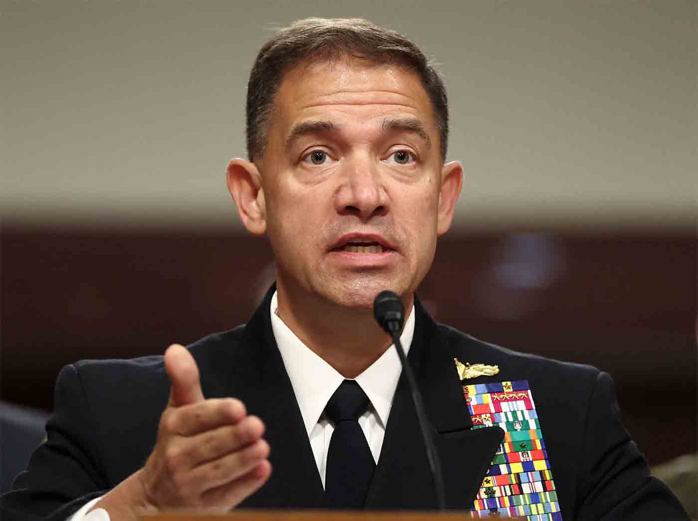 US Admiral Brad Cooper, head of US Central Command