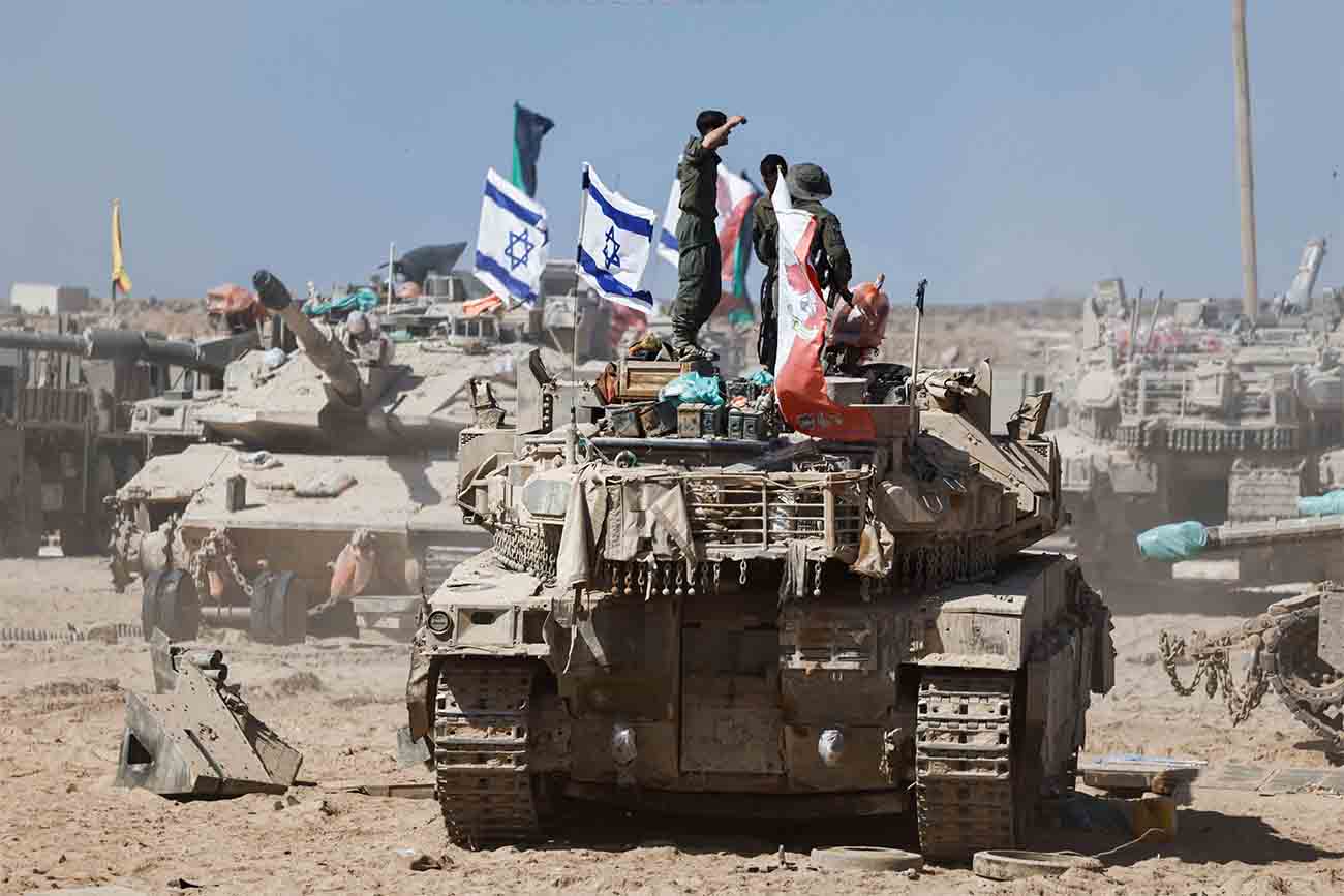 Israeli troops effectively control 64% of Gaza