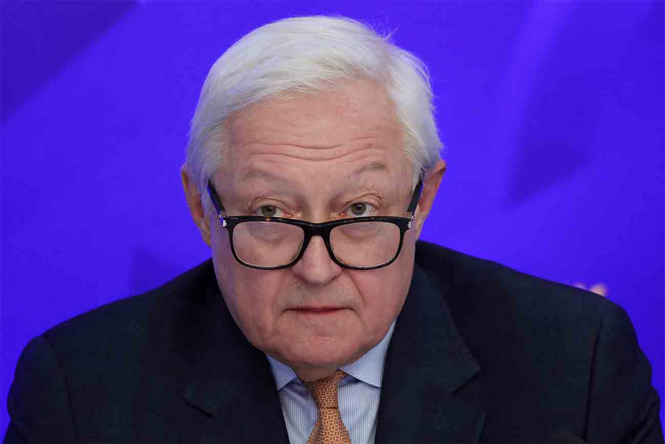 Russia's Deputy Foreign Minister Sergei Ryabkov 