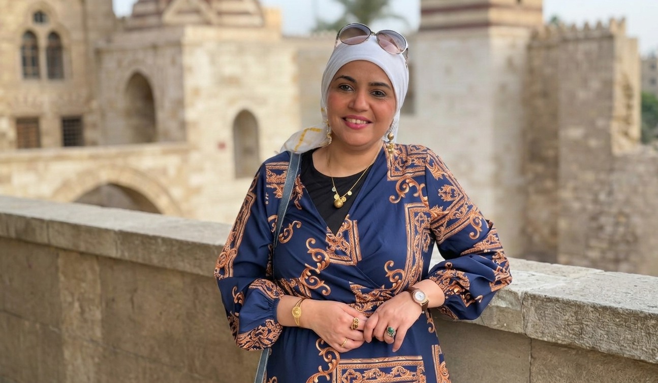 الفنانة التشكيلية شيرين البارودي