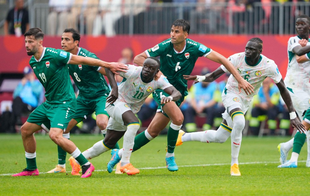 مباراة العراق والسنغال 
