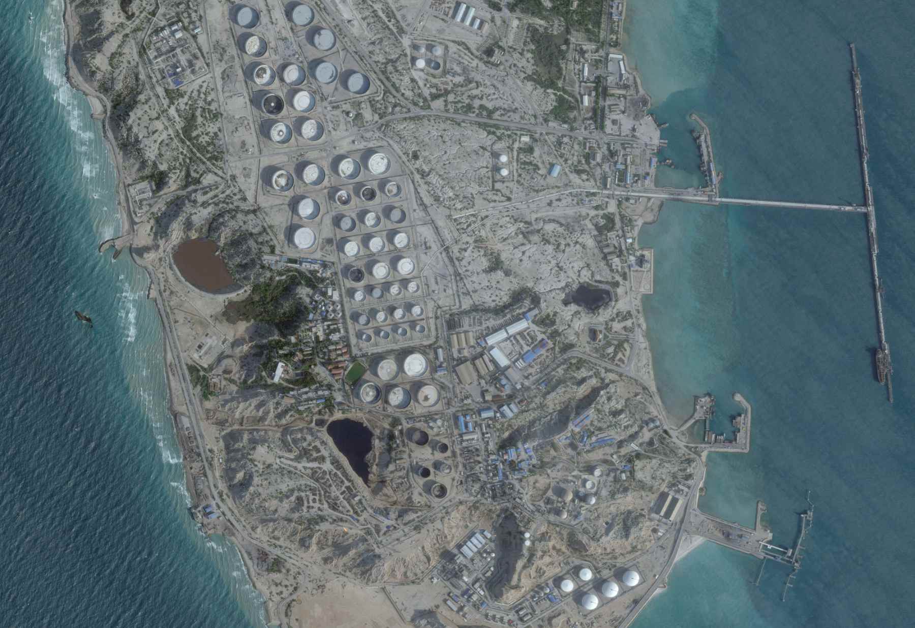 The Gulf's most strategic island
