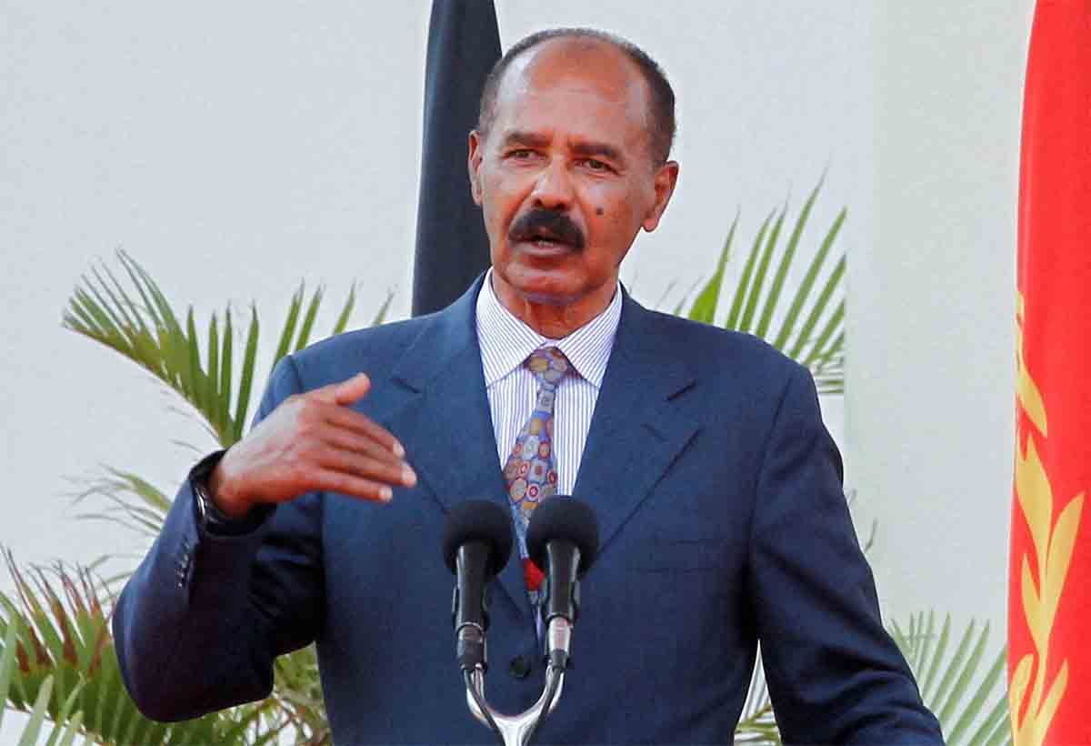 Afwerki is still performing his duties normally and holding on to power with his teeth