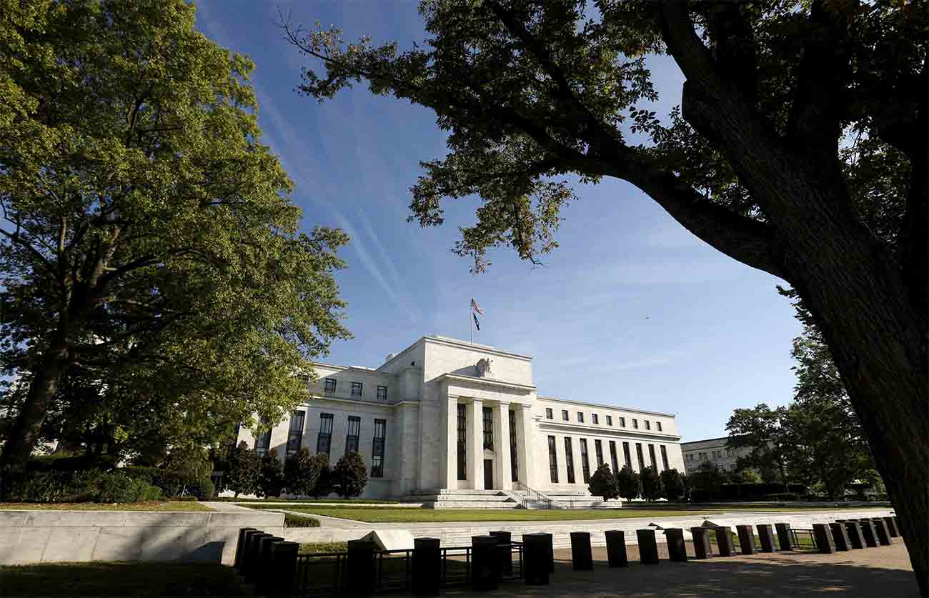 The Federal Reserve headquarters in Washington 