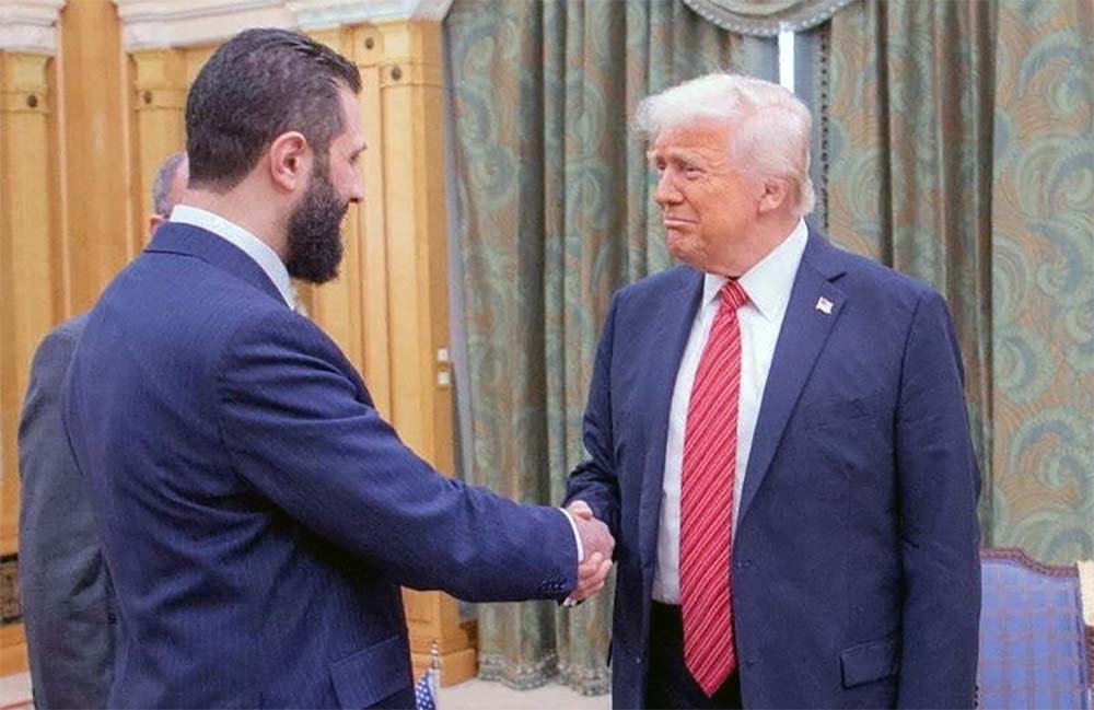 There is no logical explanation for Donald Trump's behaviour with Ahmed al-Sharaa other than ignorance of the Middle East and the Syrian situation
