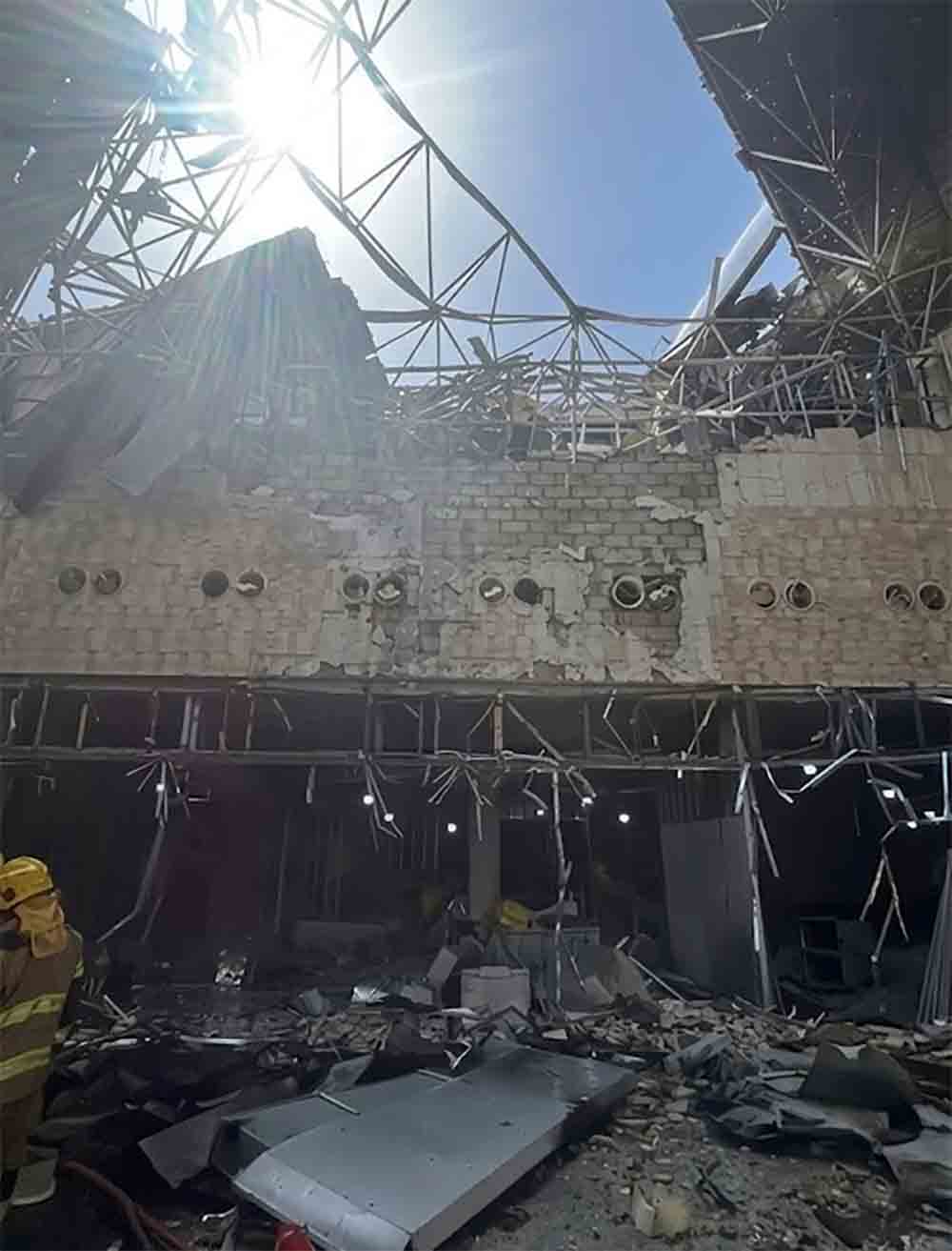 Damages at Kuwait International airport