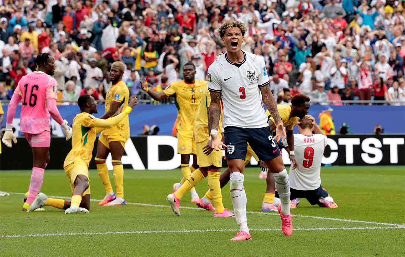 A frustrating performance for the Three Lions