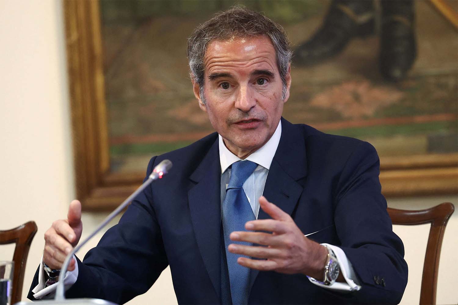 UN nuclear watchdog chief Rafael Grossi