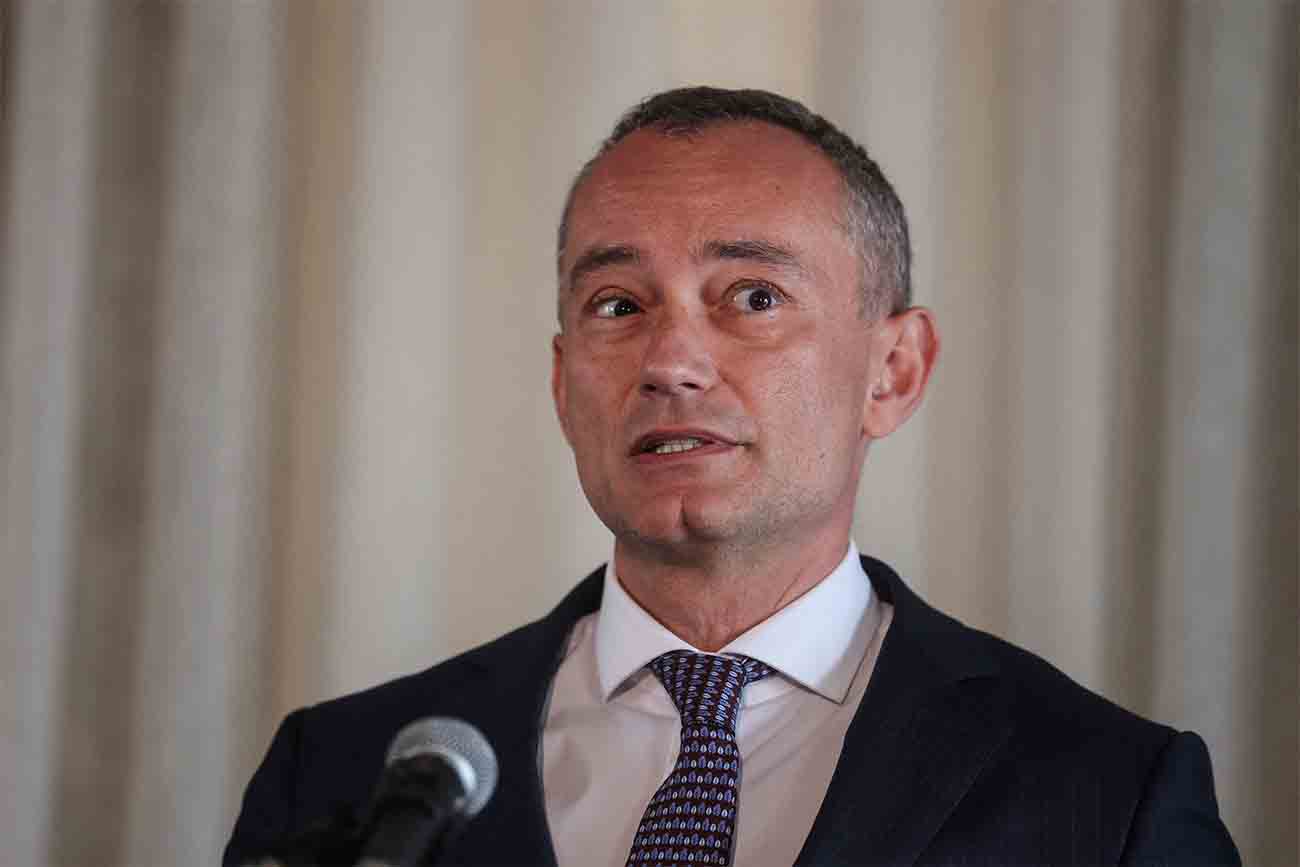 Nickolay Mladenov, the Board of Peace's lead envoy for Gaza