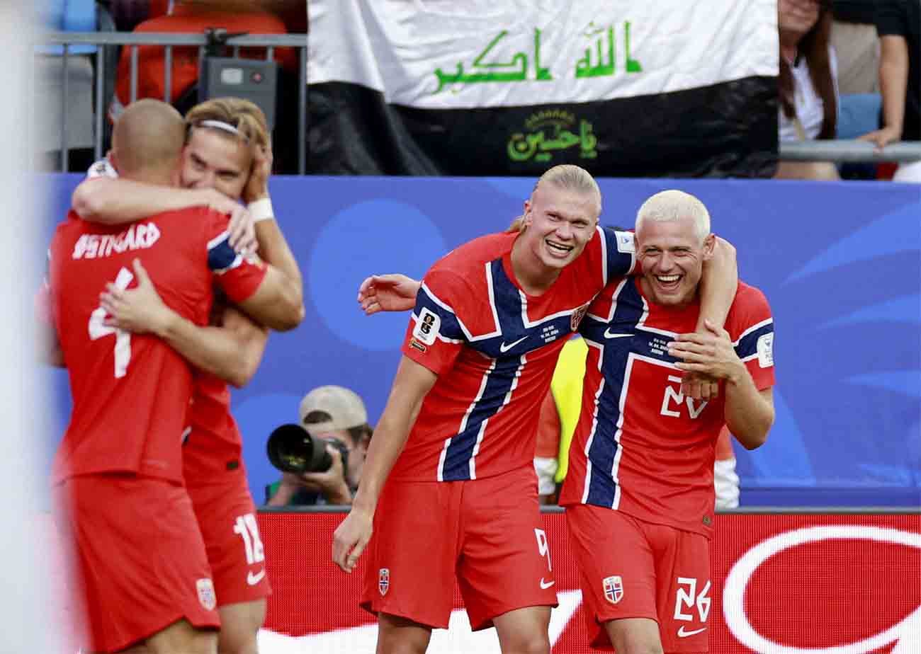 The win put Norway top of Group I ahead of France 