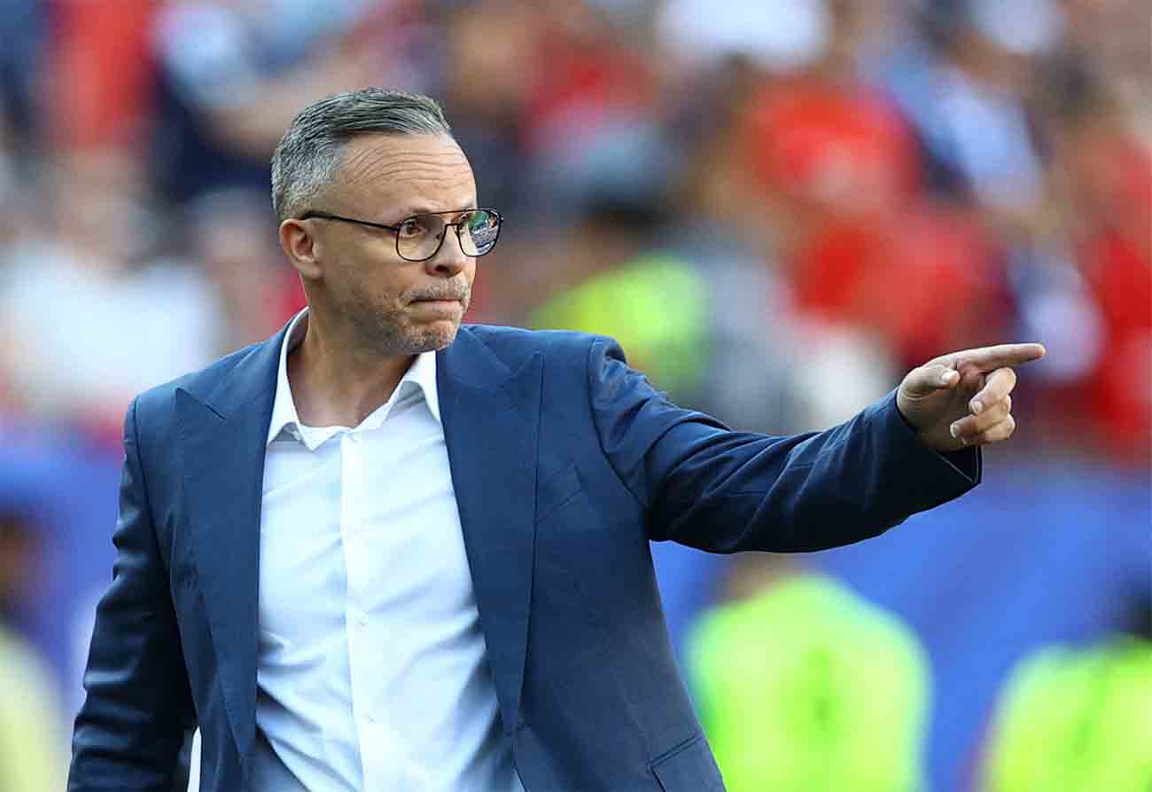 Morocco's coach Mohamed Ouahbi 