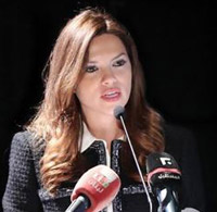 فيوليت خيرالله الصفدي عملت سابقا كمستشارة إعلامية في وزارتي الاقتصاد والمالية