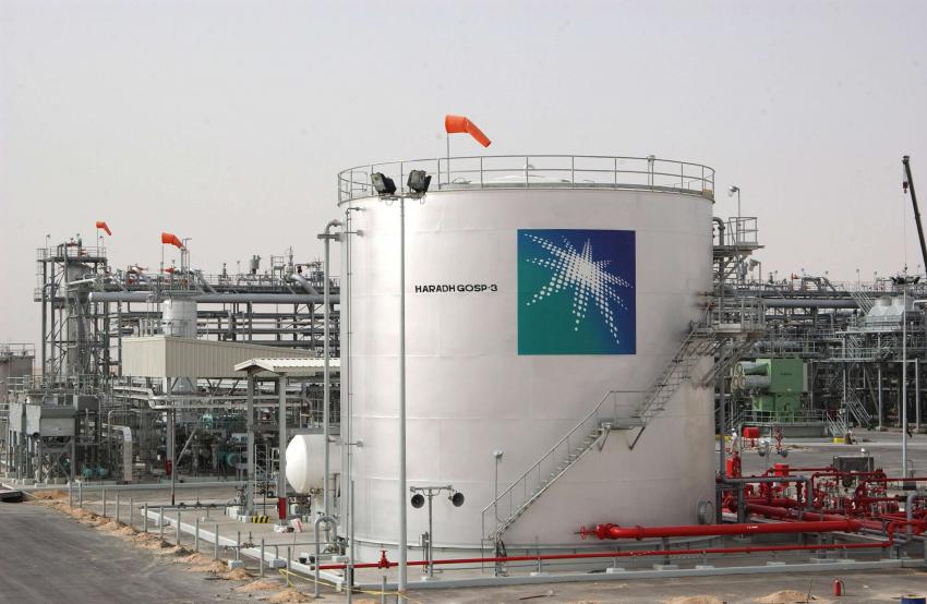 محطة لضخ النفط في السعودية