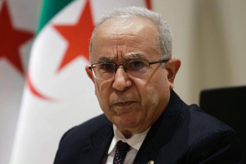 وزير الخارجية الجزائري رمطان لعمامرة 