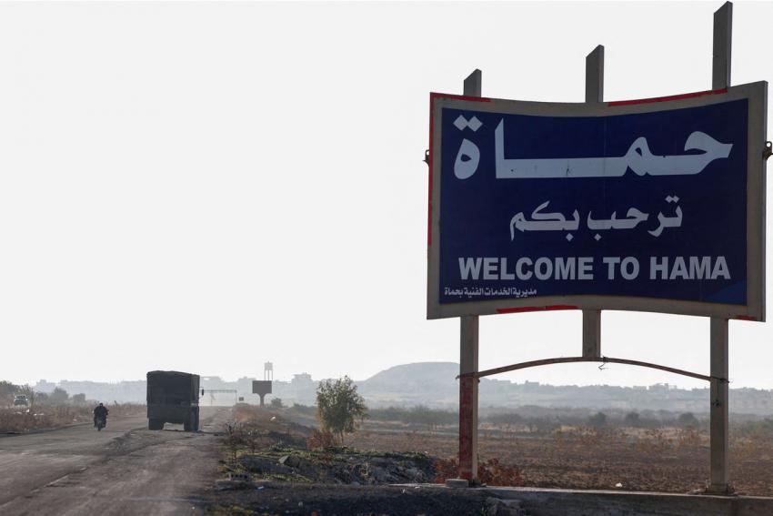 مقاتلو المعارضة على أبواب مدينة حماة 