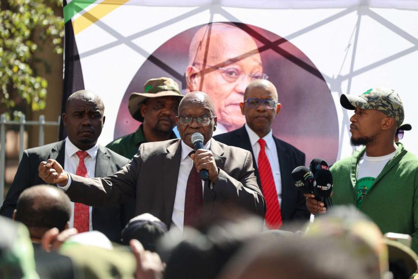 الحزب الذي يقوده الرئيس السابق جاكوب زوما يدعو إلى شراكة إستراتيجية مع المغرب 