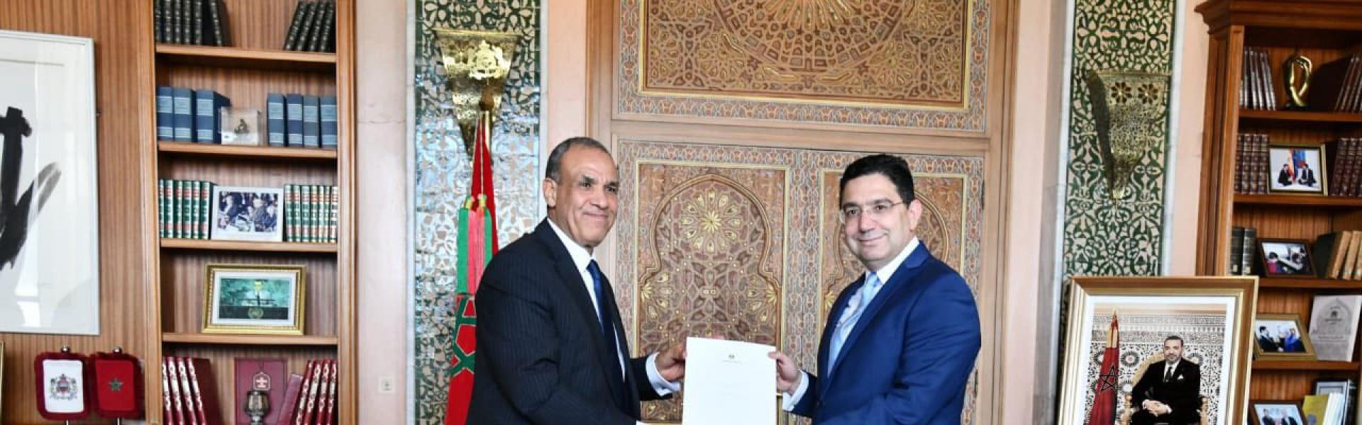 توافق الرؤى بين المغرب ومصر بشأن القضية الفلسطينية