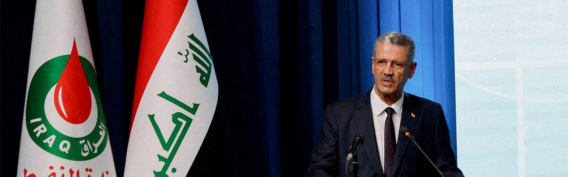 Iraqi oil minister Hayan Abdel-Ghani 