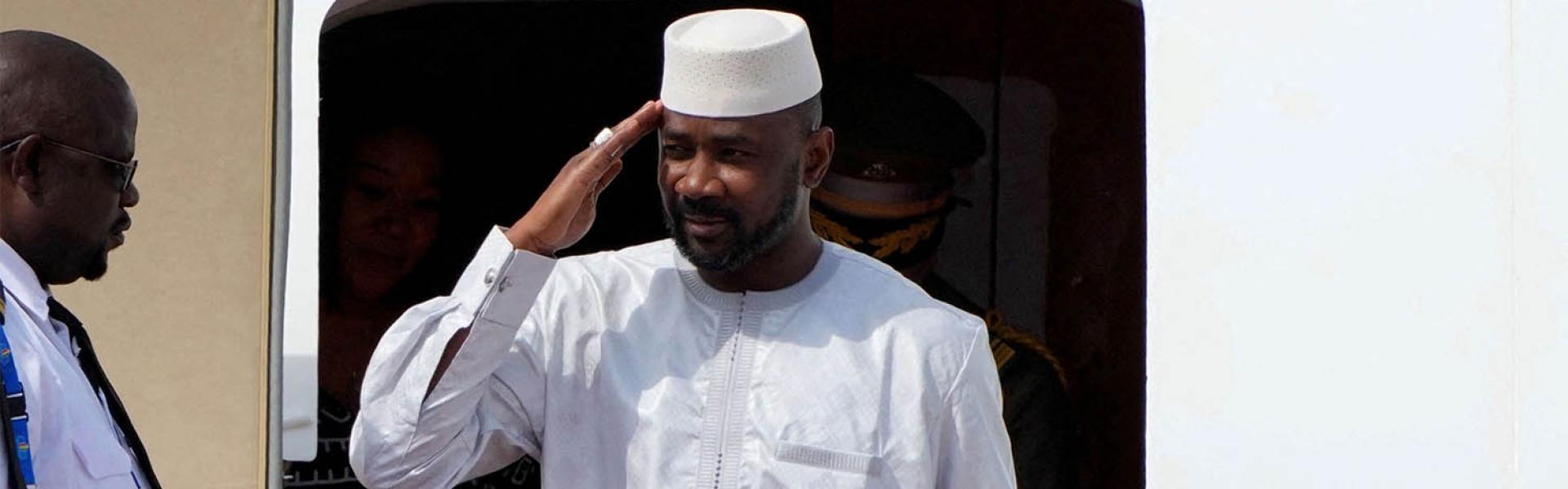 Interim President of the Republic of Mali, Assimi Goita