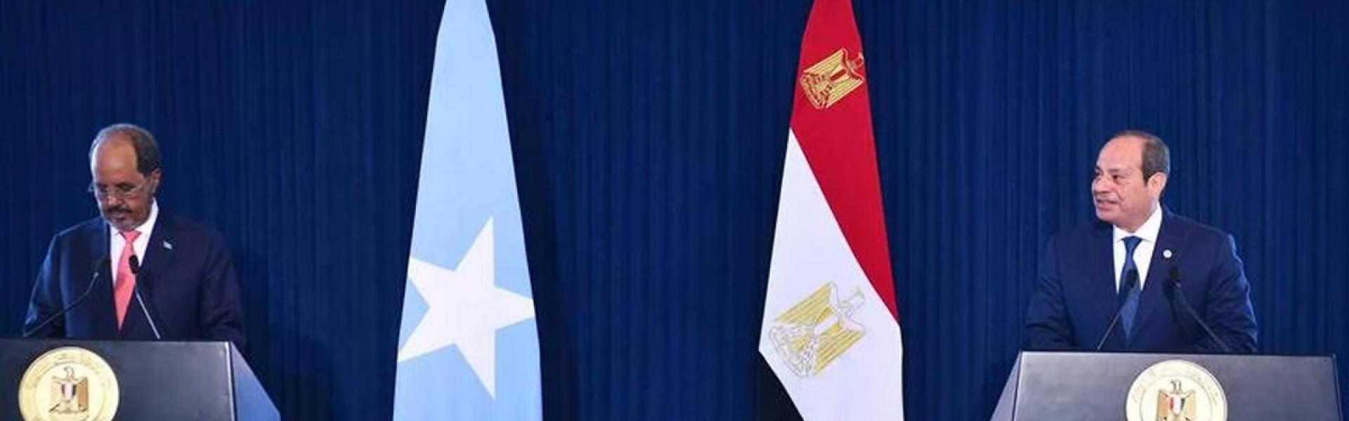 مستوى العلاقات بين القاهرة ومقديشو ارتفع إلى الشراكة الاستراتيجية الشاملة