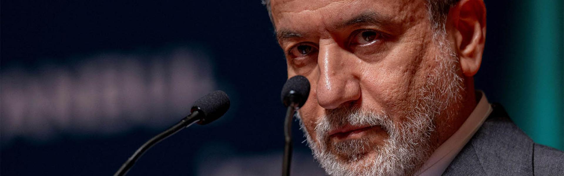 Iranian Foreign Minister Abbas Araqchi